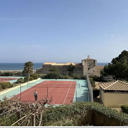 T2 Avec Piscine Et Tennis, Proche Plage, Parking Prive - 6 Couchages, Saint Pierre La - Fr-1-229d-134 * Fleury (Aude)